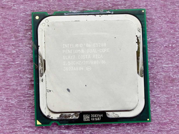 Intel SLAY7 Pentium E5200 Dual-Core 2.5GHZ Processor