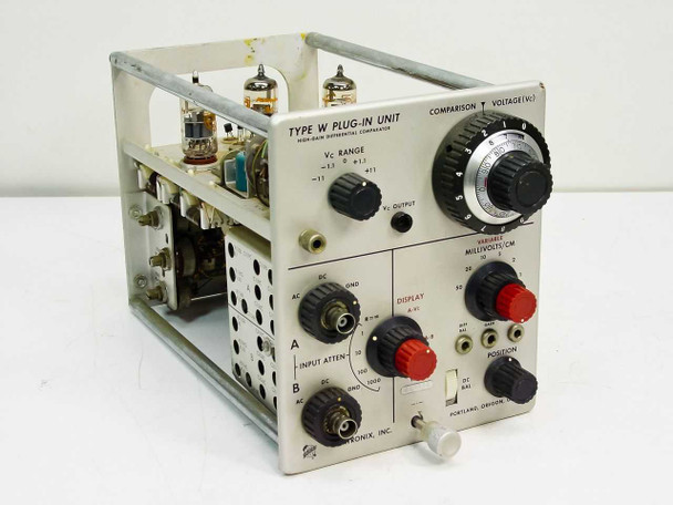 Tektronix Type W Plug-in Unit High-Gain Differential Comparator