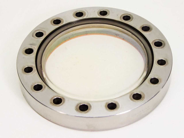 Varian O.D. 6", I.D. 4" Vacuum Conflat Flange Port Window