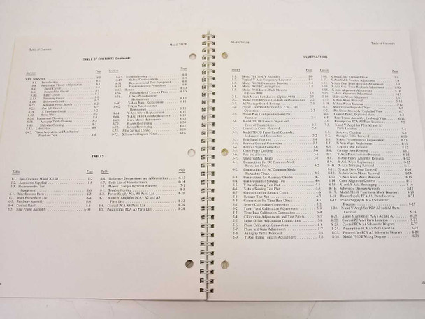 HP 7015B Operating & Service Manual