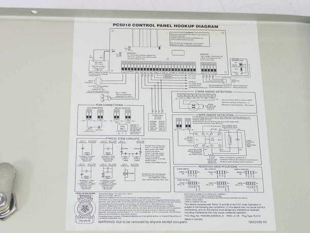 DSC PC5010 Power 832 Security System Cabinet