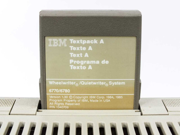 IBM 6770 Wheelwriter System/40 Typewriter F.P. 40 - Word Processor *NO RIBBON*