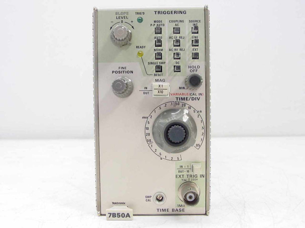 Tektronix 7B50A Time Base Triggering Plug In