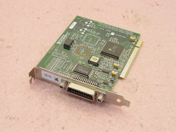 National Instruments PCI-GPIB/+ IEEE 488.2 PCI interface card — full top-side component view with GPIB port visible at bracket