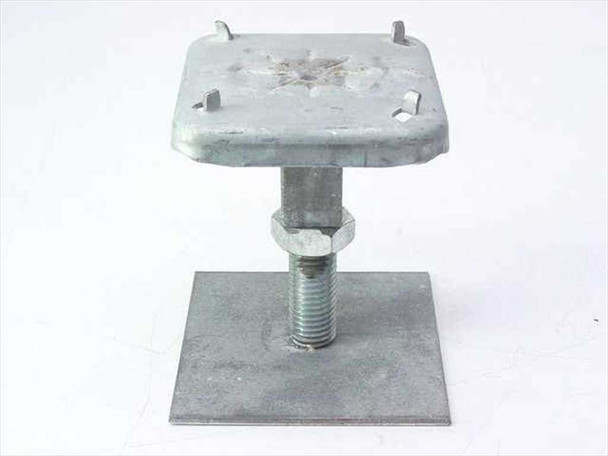 Flooring 4" Square Base Adjustable Steel Riser Pedestal