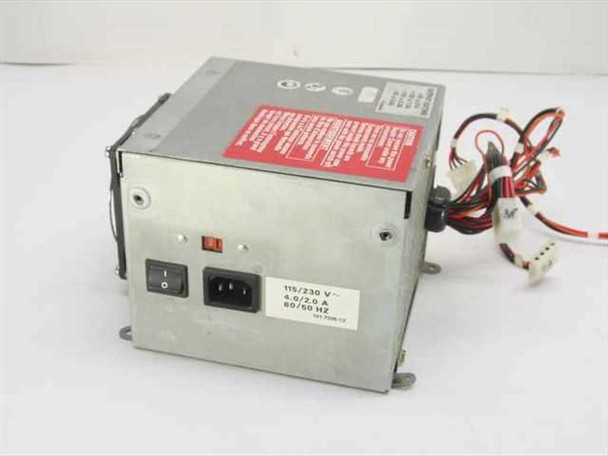 Zenith ZDS 234-890 EIA-343 Power Supply – rear panel view showing IEC AC inlet, rocker power switch, and 115/230V input label