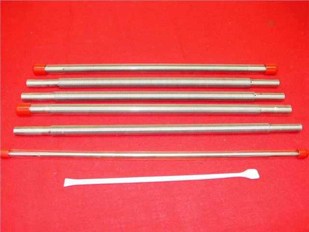 R.D.S 36, 42, 48, 55, 65, 75 Rods Coating Rods films, plastic Sheets / 6 Rods