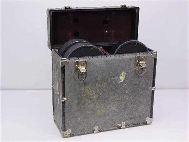 Mitchell Camera Corp. S4L 400' 35mm Film Reel Magazine w/case