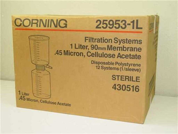 Corning 430516 Filtration Systems 1 litre, 90mm, .45micron