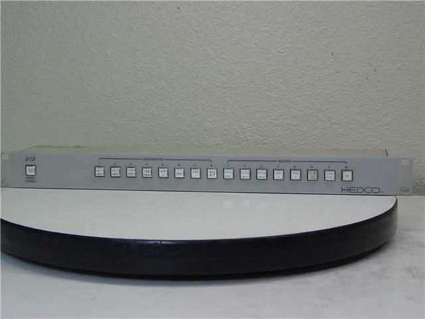 Hedco / Leitch 8x8 Dual-Bus X-Y Controller, Video switch box