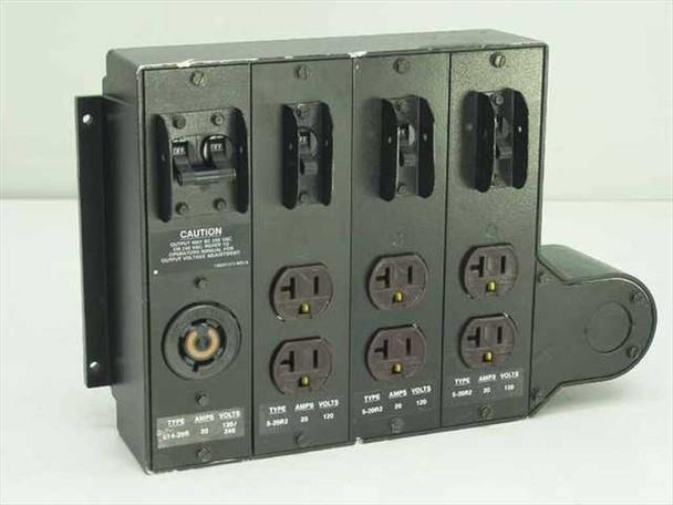 Electrical Outlet 30 Amp 125/250 V Distributor Box Circuit Breakers