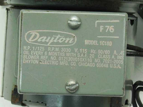 Dayton 1C180 Blower