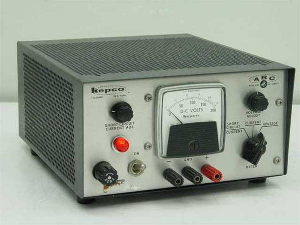 Kepco Mod ABC 200M DC power supply 0-200 V 0-100 mA - As Is