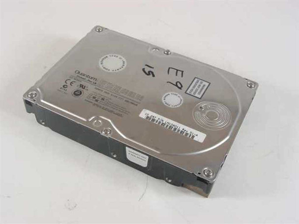 Quantum Fireball Plus LM 10.2GB 3.5-inch IDE hard drive – top view showing drive enclosure and label