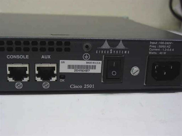 Cisco Cisco 2501 Cisco 2500 Series Router