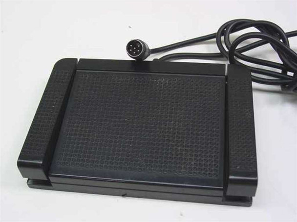 Sanyo TRC-8030 foot pedal control with textured top surface and multi-pin DIN connector cable