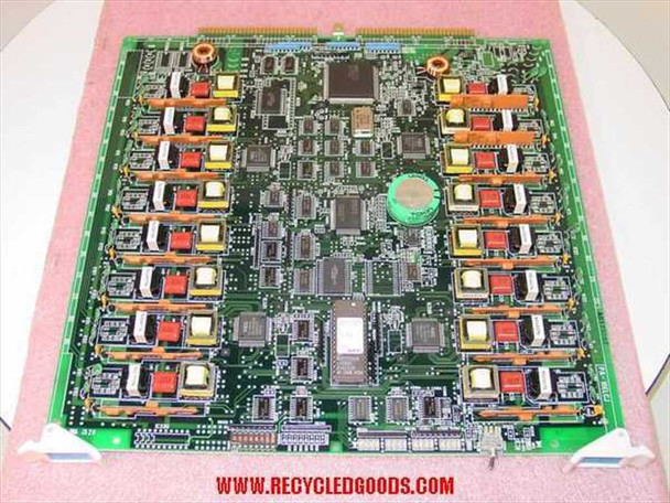 NEC PA-16ELCJ NEAX 2400 IMX digital line card – top/front view showing full PCB with transformers and ICs