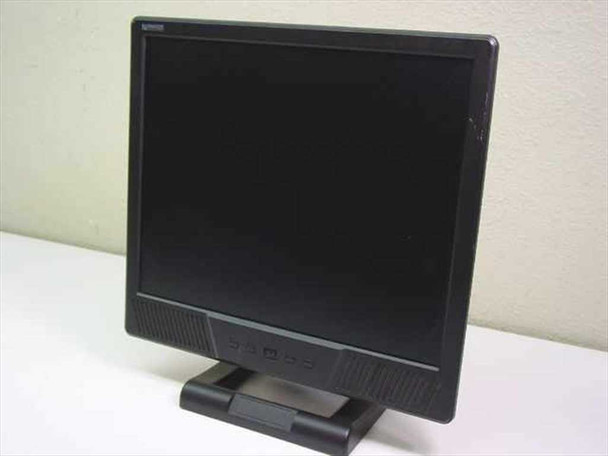 Norwood Micro M17CBA 17-inch TFT LCD monitor – front view showing black bezel and tilt stand