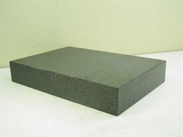 Granite Grey/Black 18" Flat Granite Surface Plate - 18"x12.5"x3"