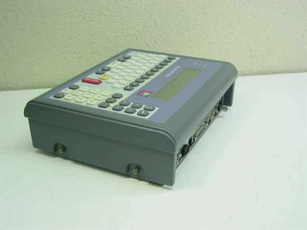Intermec MaxiLAN DX200S barcode terminal – angled rear-right view showing rear port connectors including DB-style interface ports and antenna mount points
