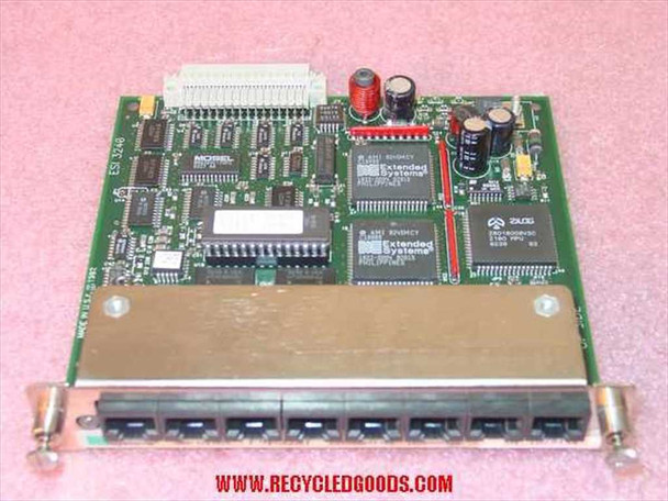 Extended Systems ESI-3281 PCB top view showing Extended Systems and Zilog ICs with edge connector