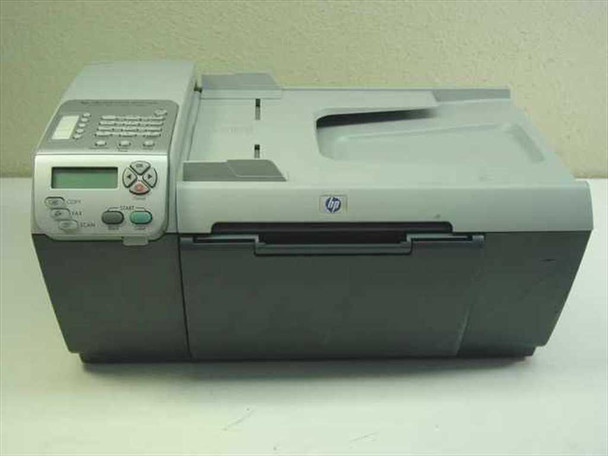 HP OfficeJet 5510 All-in-One printer front left view showing ADF, control panel, and paper output tray