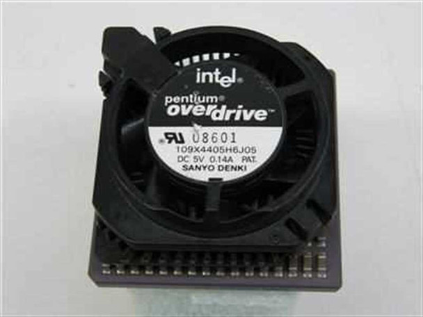 Intel PODP3V150 Pentium Overdrive 150MHz CPU w/Heatsink and Fan