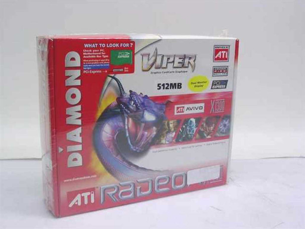 ATI X1300PCIE512 Diamond Viper Radeon X1300 PCI-E Video Card 512MB