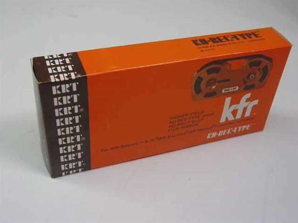KRT 3382-0 KFR KO-REC-TYPE Black Typewriter Film Ribbon 6 in