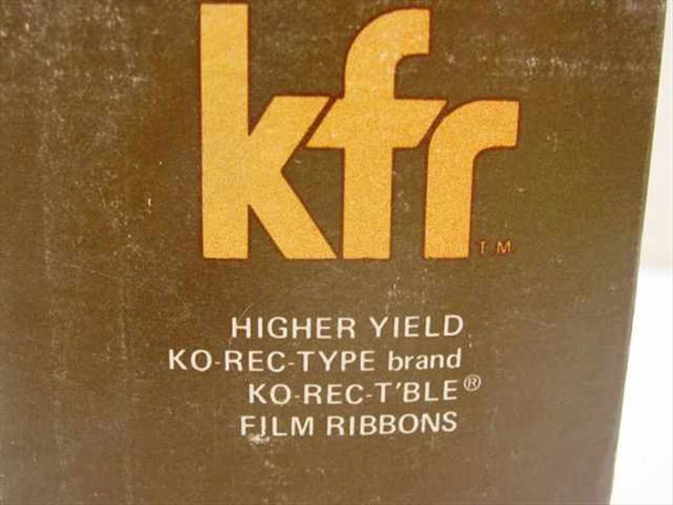 KRT 3382-0 KFR KO-REC-TYPE Black Typewriter Film Ribbon 6 in