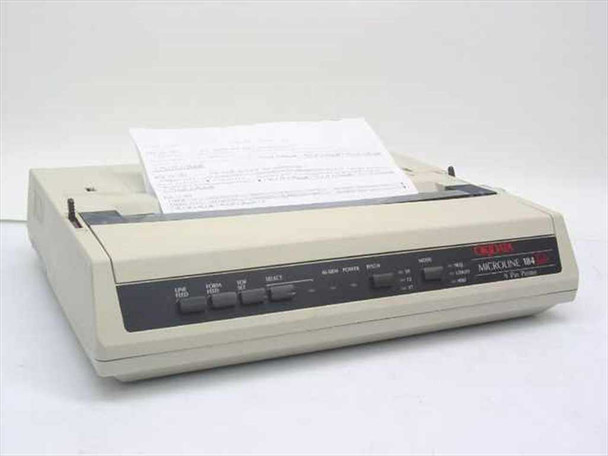 Okidata ML 184Turbo 9-pin Dot Matrix Printer GE5256K