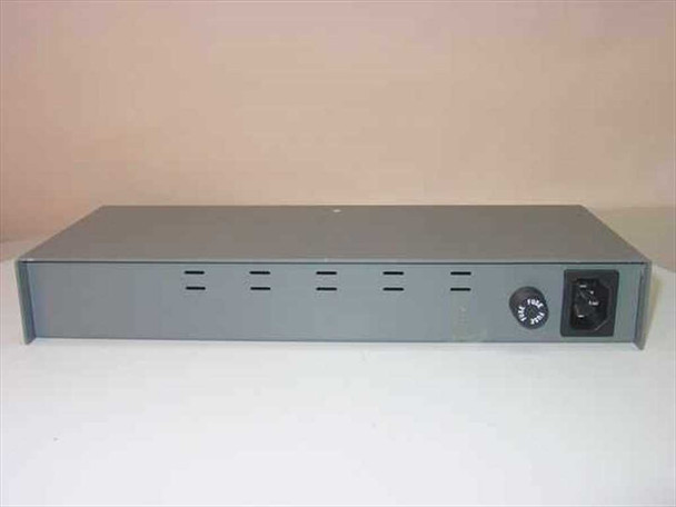 Andrew 8221 Fiber Optic Converter rear panel showing IEC AC power inlet and voltage selector switch