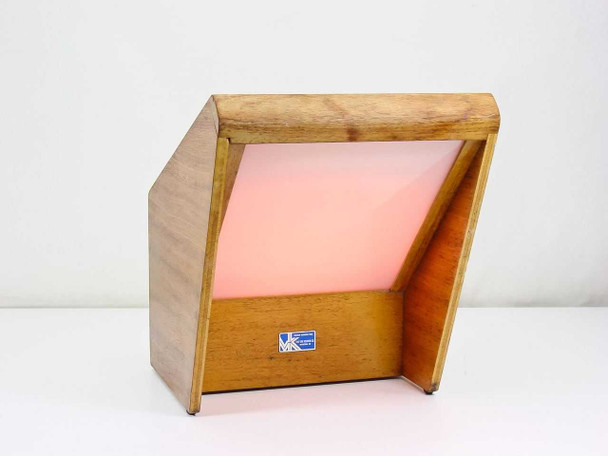 The Van Keuren Co C2 2273 Wood Case Lamp