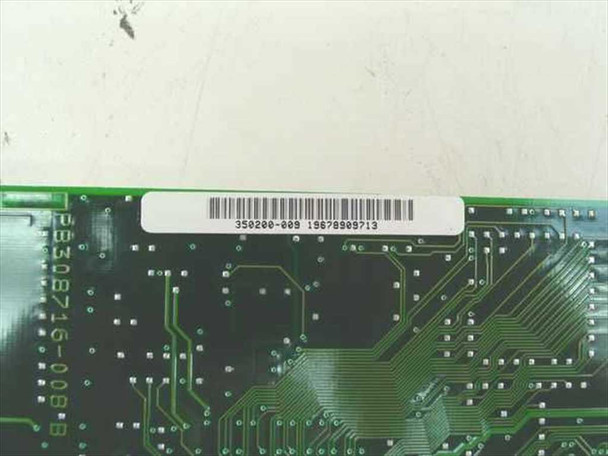 Intel 350200-009 barcode label close-up on PCB edge