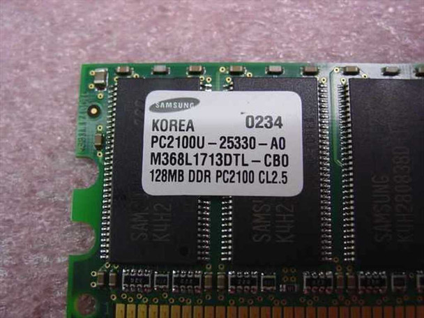 Samsung M368L1713DTL-CB0 128MB DDR266 PC2100 CL2.5 RAM
