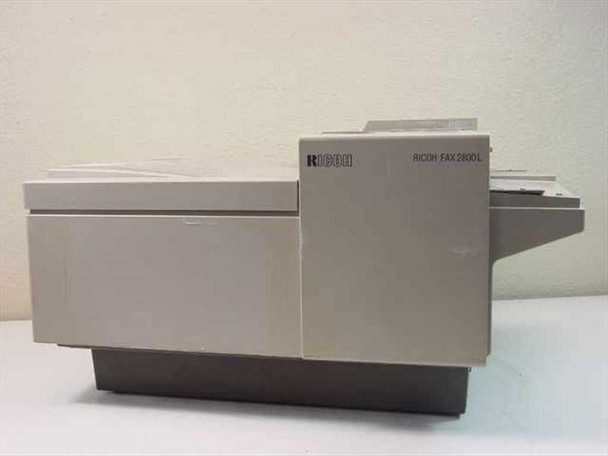 Ricoh FAX2800L facsimile machine — right-side profile view showing Ricoh logo and FAX2800L model label on top