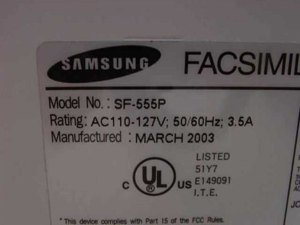 Samsung SF-555P Facsimile Machine