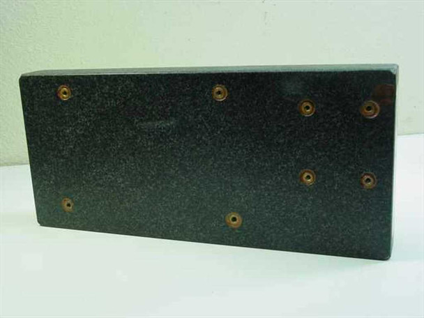 Mojave 8" x 18" x 2" Micro Flat Granite Plate with Thread Inserts