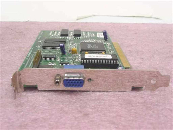 STB Systems S3 Trio64 PCI video card 1X0-0334-309 — front view showing PCB, VGA output bracket, and S3 Trio64 main chip
