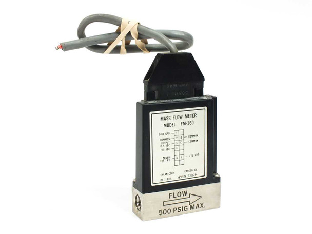 MKS Tylan FM-3601 SLPM Mass Flow Transducer Meter AIR 3/8" FNPT 256-1000