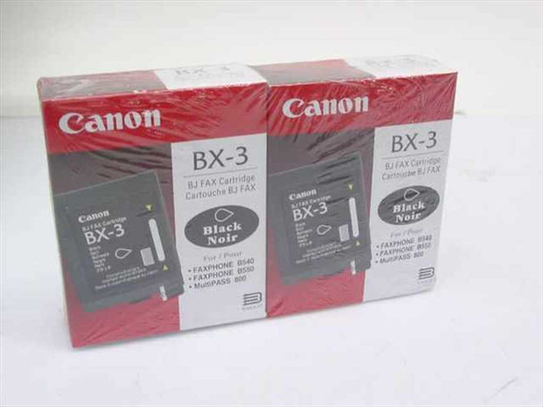 Canon BX-3 BJ Fax Cartridge Black 2 pack