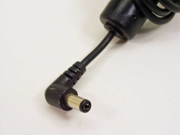 Lite-On PA-1470-1T — right-angle DC barrel output plug close-up