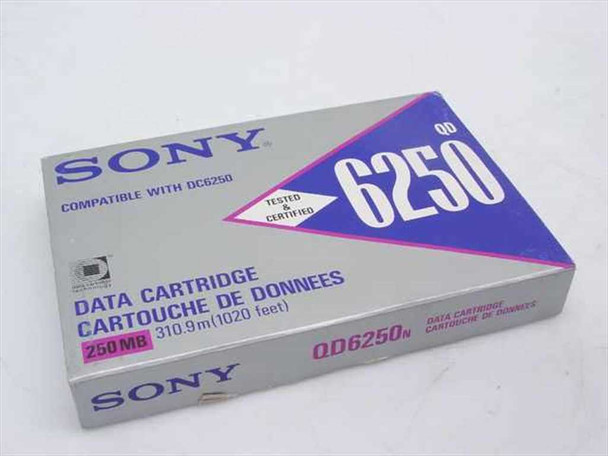 Sony QD6250 Data Cartridge compatible w/DC6250 250MB 1020 feet