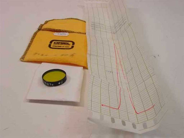 Oriel Instruments 53870 520 nm Narrow band Filter 1 Inch Diameter 10BPF10-