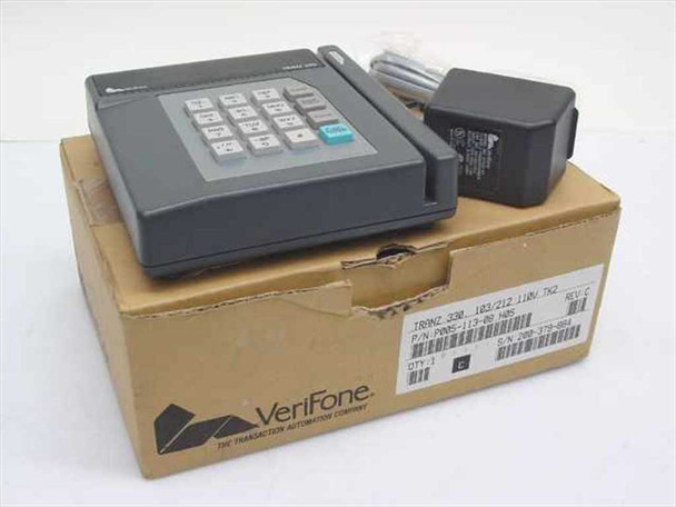 Verifone Tranz 330 VeriFone Transaction Card Reader w/AC Adapter