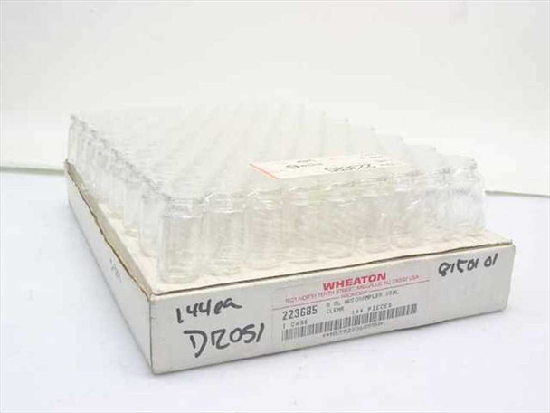 Wheaton 223685 1 case (144) 5 ML Autosampler Glass Vials