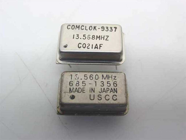 USCC 9337 / 685-1356 Unit Crystal Oscillators - 1 is 13.568 other 1 is
