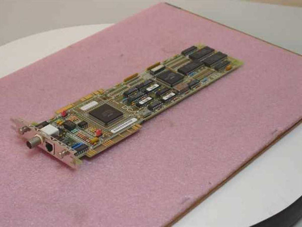 DCA IRMA III 005026 ISA Token Ring network card – angled top view on pink anti-static foam