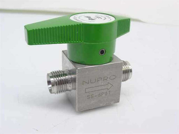 Nupro SS-6P6T 1/2" Diameter Ball Valve