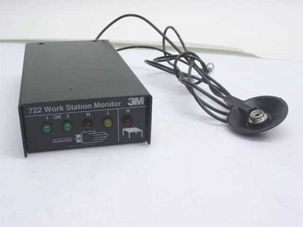 3M 722 ESD Workstation Monitor No Ac Adapter